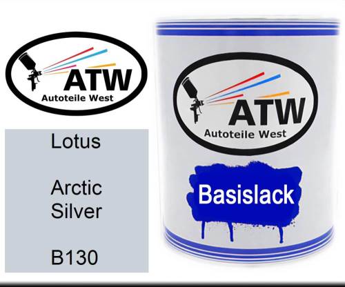 Lotus, Arctic Silver, B130: 1L Lackdose, von ATW Autoteile West.